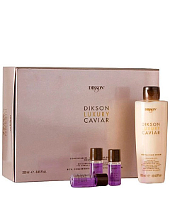 Dikson Luxury Caviar - Ампульный комплекс + ревитализирующий крем с Complexe Caviar 8 х 10 мл